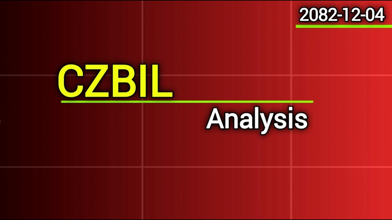 CZBIL Stock(share) Analysis |share market in nepal | nepse analysis today| share market news latest