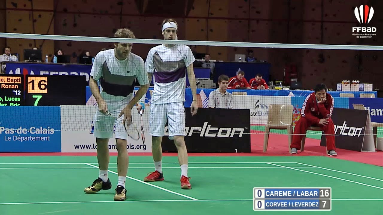 1/2 DH : Labar & Carême VS Corvée & Leverdez (Championnats de France 2015)