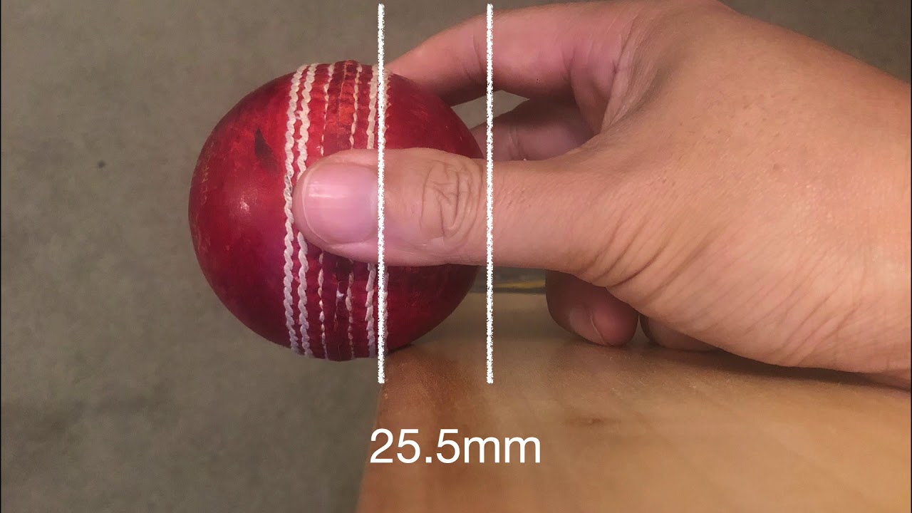 Cricket Bat Scam - Narrowing bat widths