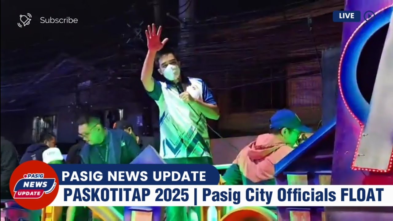 🔴 Mayor Vico Sotto PASKOTITAP 2025 with Pasig City Officials 🎄 Kasiyahan ng Pasigue&ntilde;os