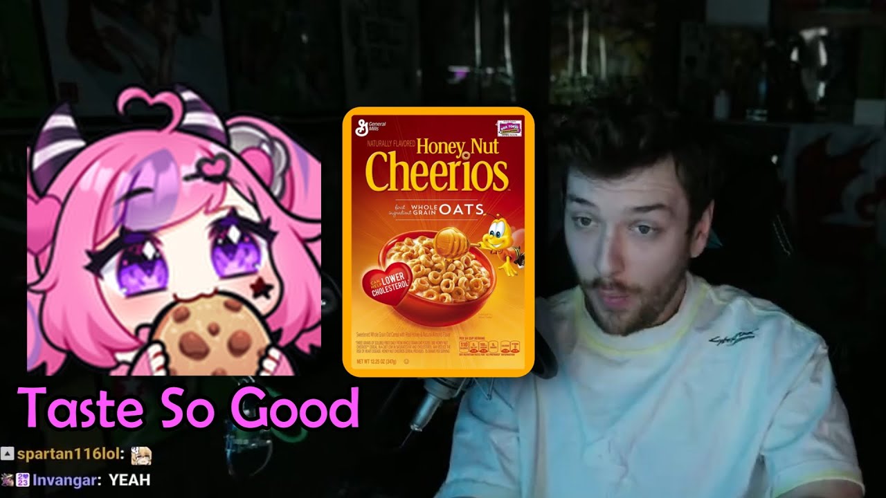 Ironmouse Can Finally Eat Cheerios Again