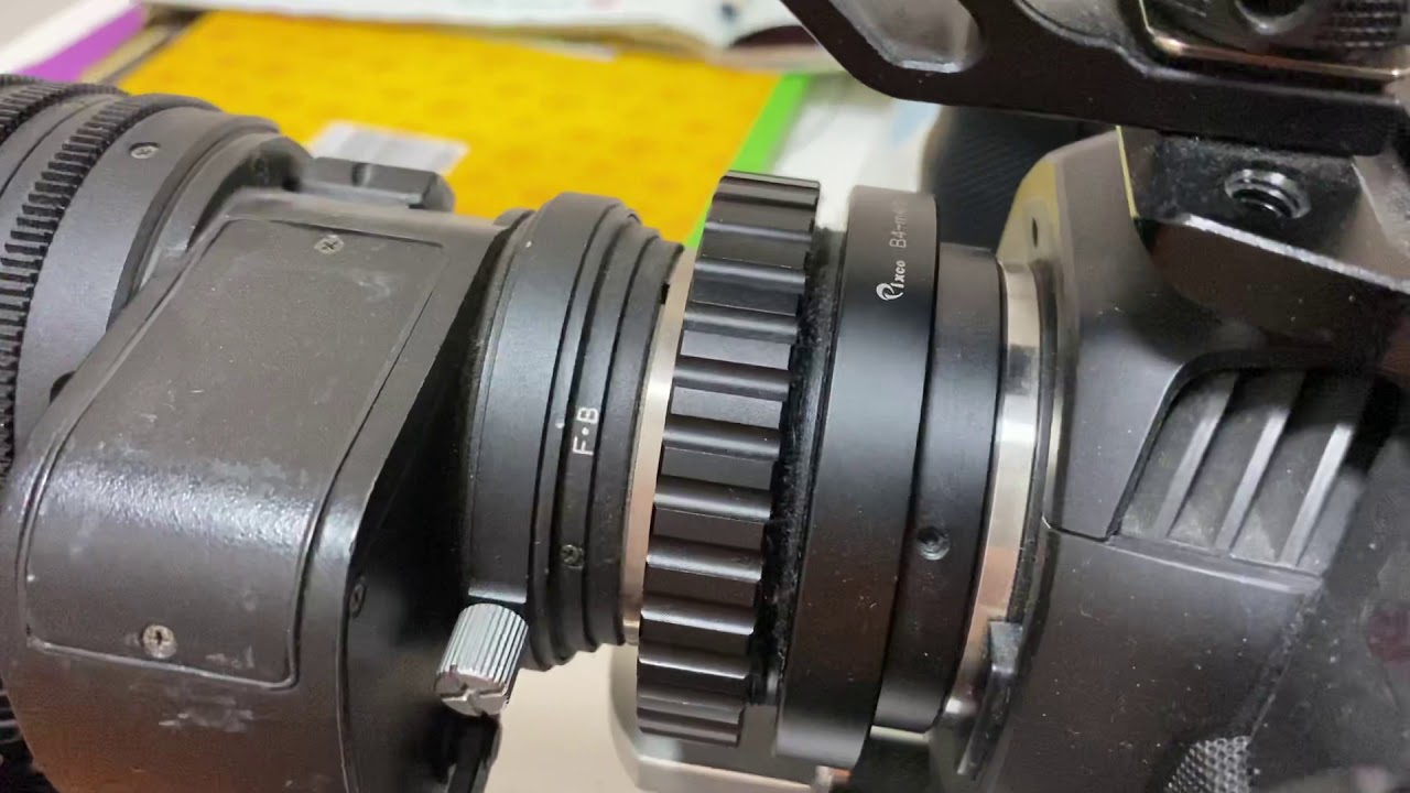 Blackmagic pocket cinema camera 4K and Canon B4 2/3” eng lens