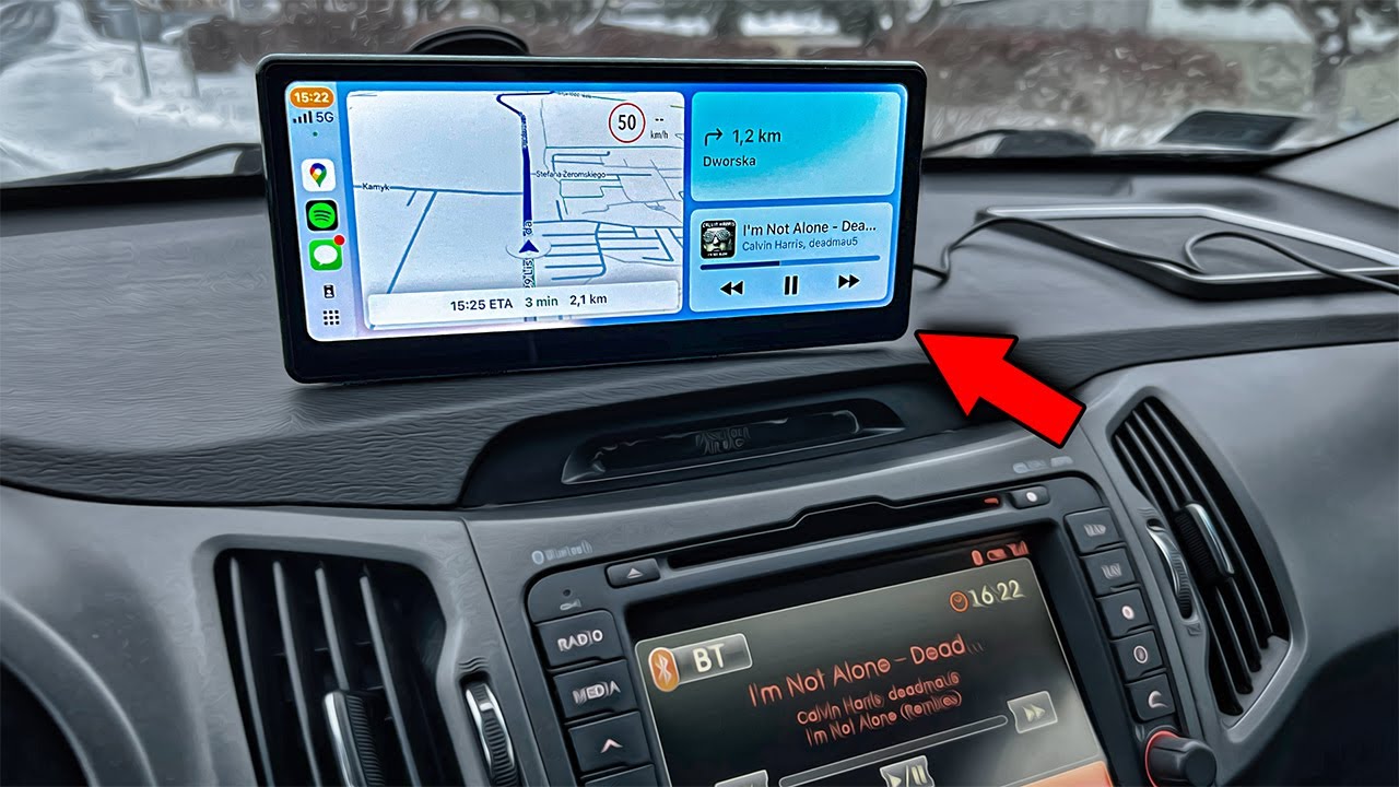 CarPlay, Android Auto w KAŻDYM Aucie (Nieinwazyjne) | CarPodGo T3 Pro