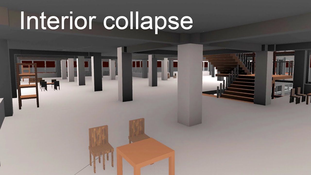 Hospital Collapse - Interior Perspectives (Earthquake Simulation)