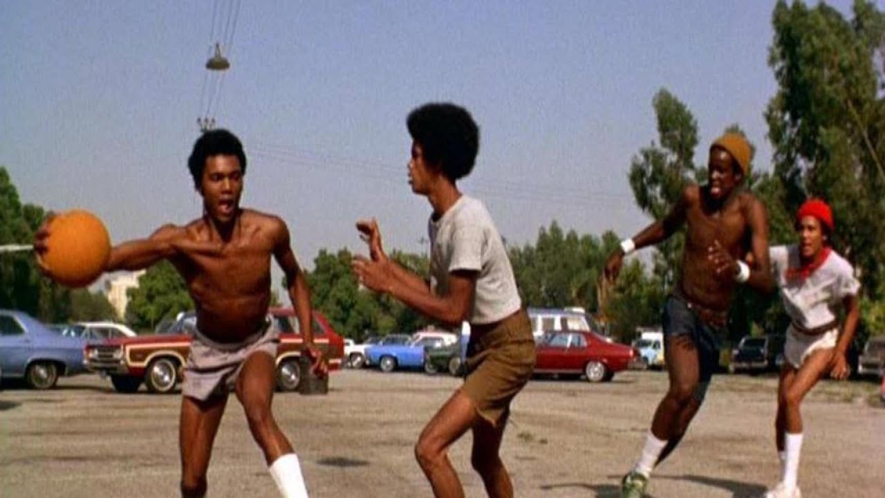 Cornbread, Earl and Me (1975) starring Moses Gunn, Bernie Casey, Laurence Fishburne, Antonio Fargas