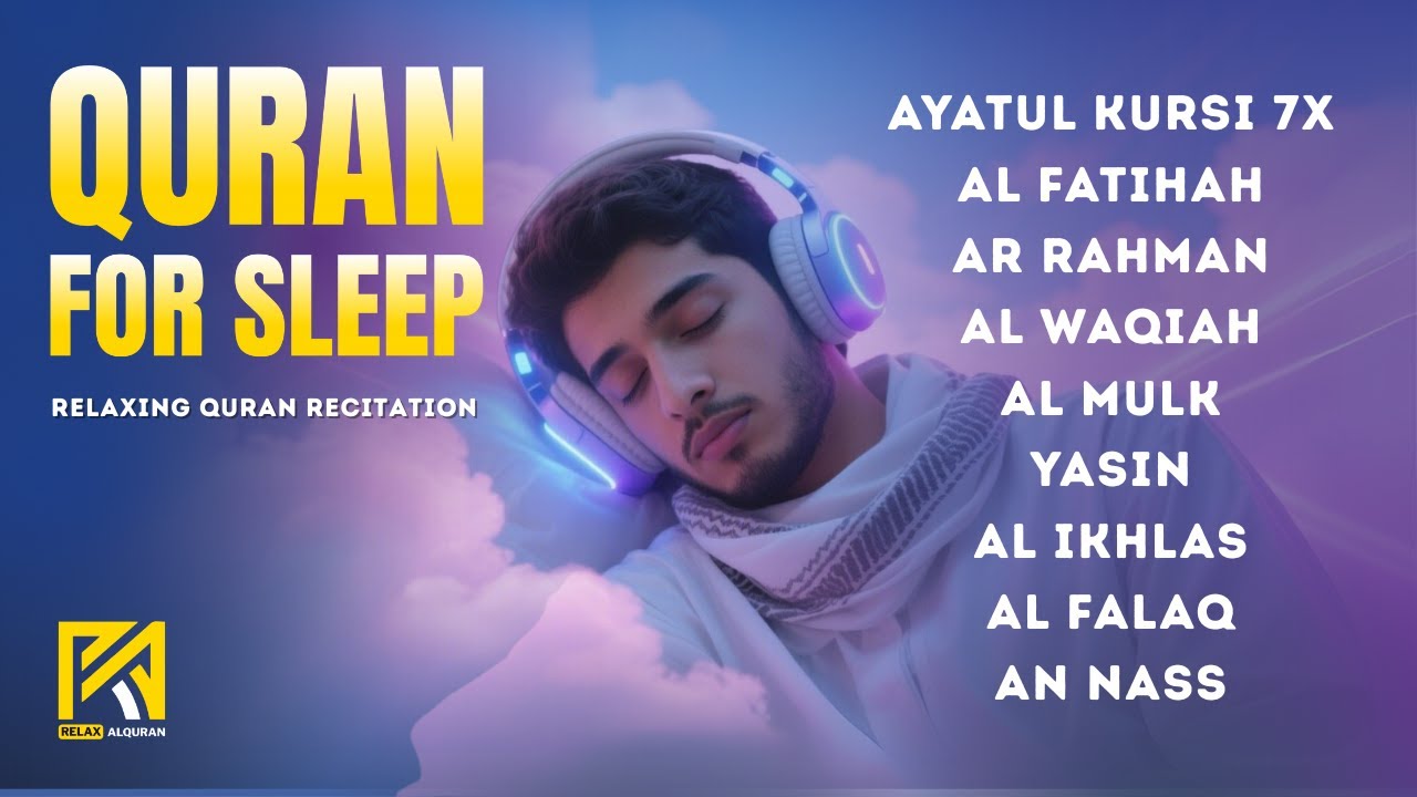 Night Quran Recitation in A Peaceful Voice I Alfatiha, Yasin ,Arrahman ,AlWaqiah ,Mulk -By Alaa Aqel