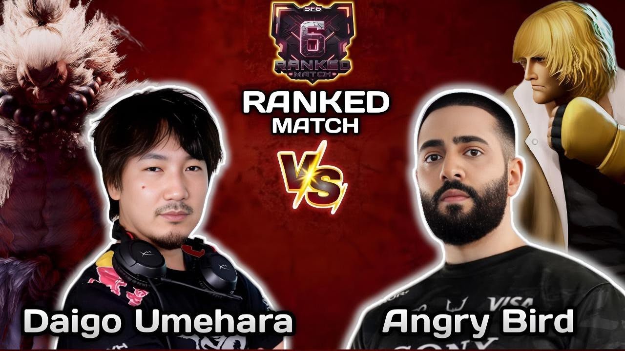 SF6 ▰ Daigo Umehara ( Akuma ) VS Angry Bird ( Ken ) Most Recent Match ▰ High Level Gameplay