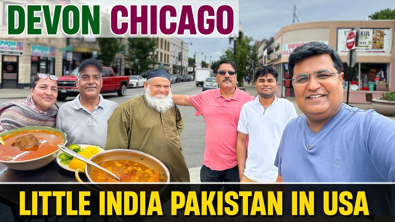 Exploring DEVON Chicago 🇺🇸 | Chhota Pakistan aur India 😍