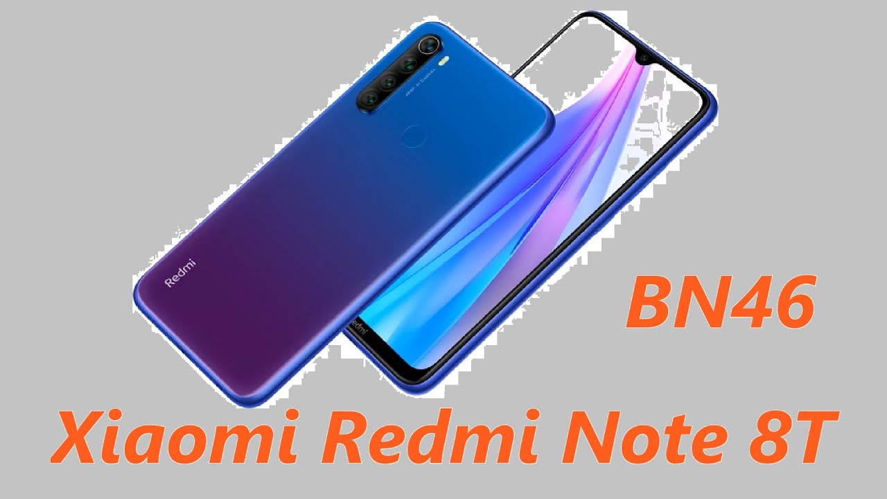 Xiaomi Redmi Note 8T. New battery BN46. 7.02! Aliexpress. Unpacking.