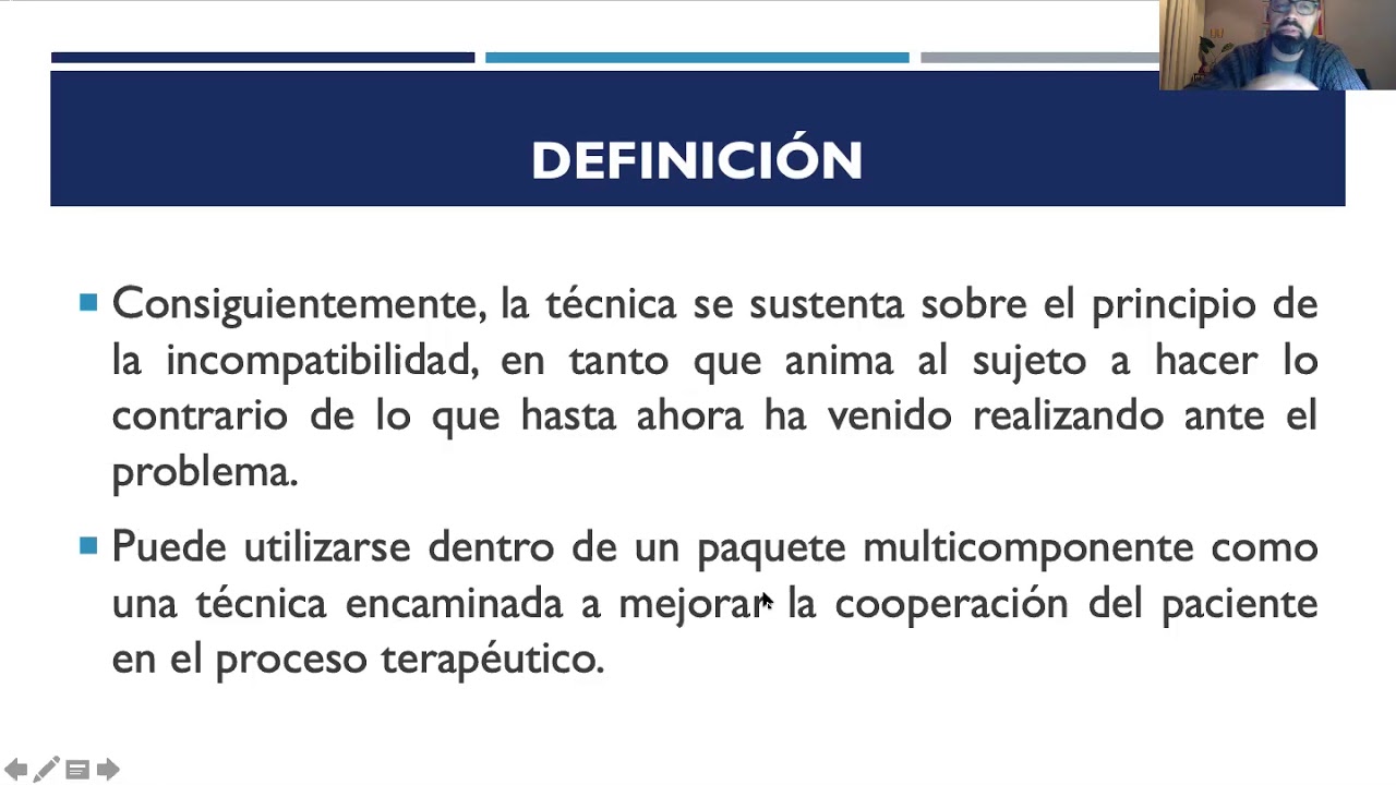 TECNICA DE INTENCIÓN PARADÓJICA