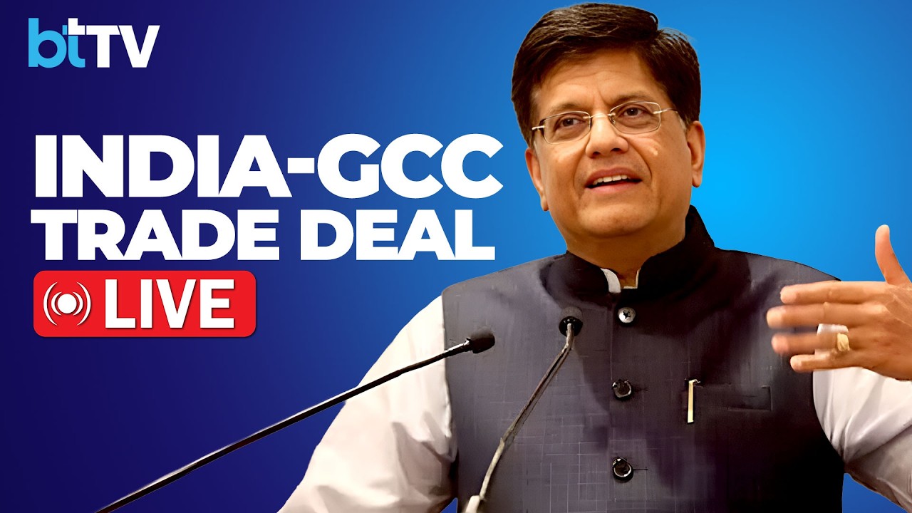 LIVE: Piyush Goyal Presides ToR Signing With Gulf Cooperation Council | India-GCC FTA Talks Begin