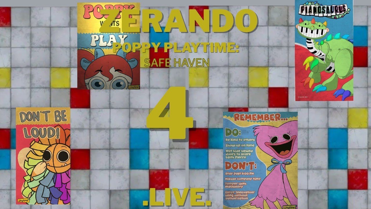 Jogando todos os poppy playtime do 1-4 ( capítulo 4 pt 3)