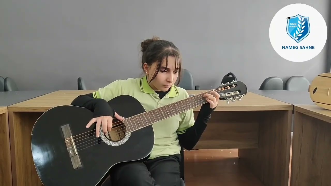 Anlıyorsun Değil Mi Gitar Solo Merve Nur Boybeyi  (8/A) #keşfet #halkmüzigi #türkü #reels 