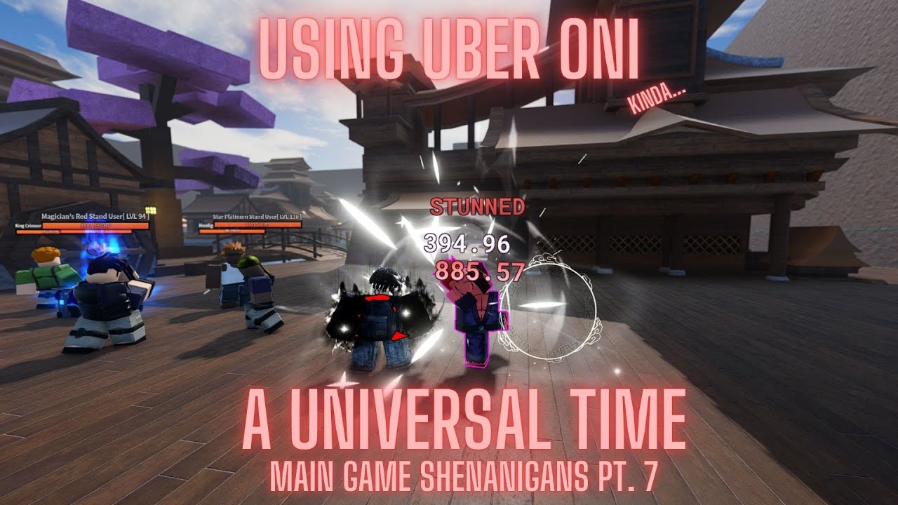 [AUT] Using Uber Oni DEV SPEC In A Universal Time! (Sort of)