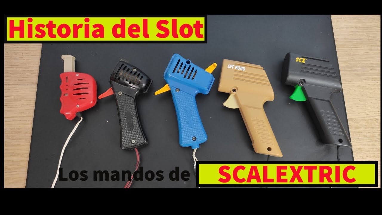 Historia del Slot. Los mandos de Scalextric!🏁🏁