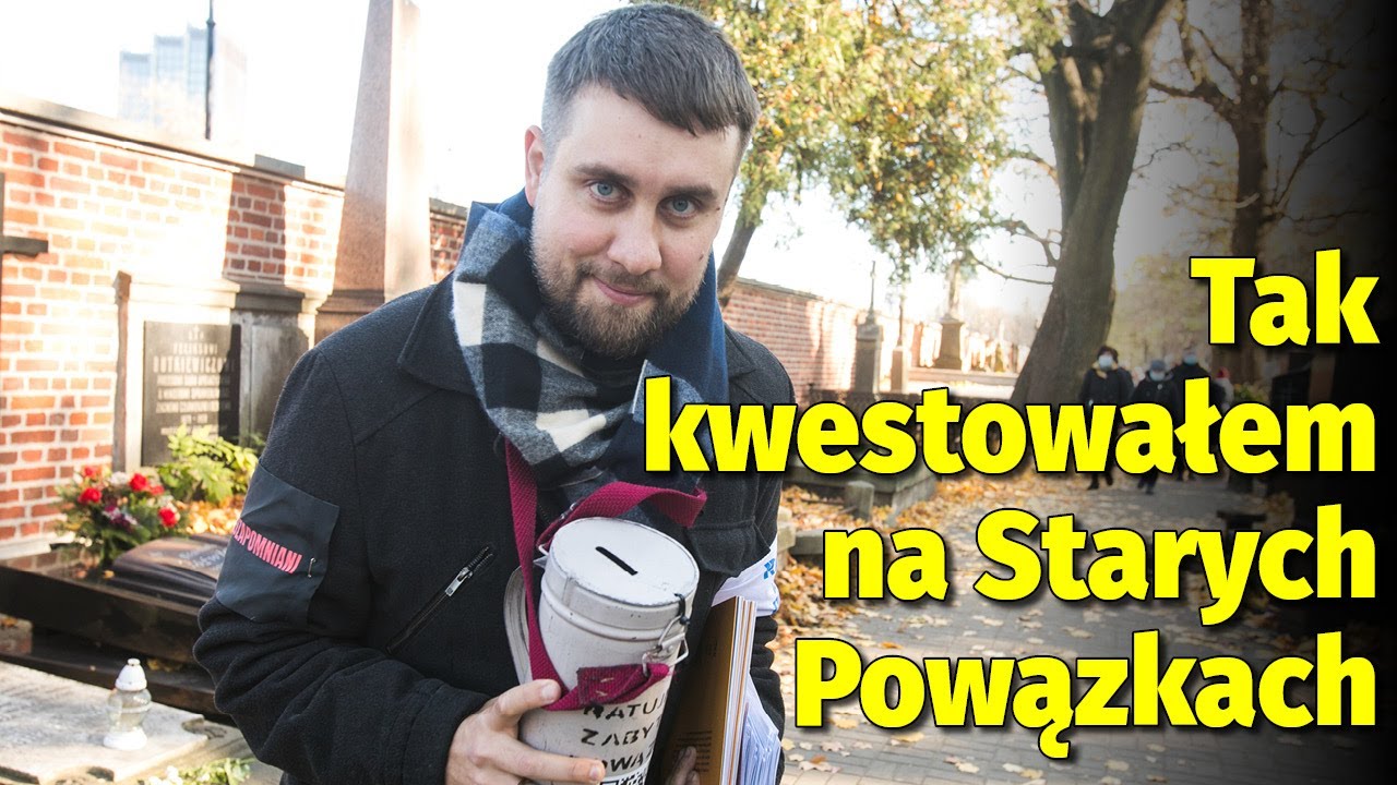 Kwesta na Starych Powązkach. Tak zebrałem 568 złotych! l Niezapomniani