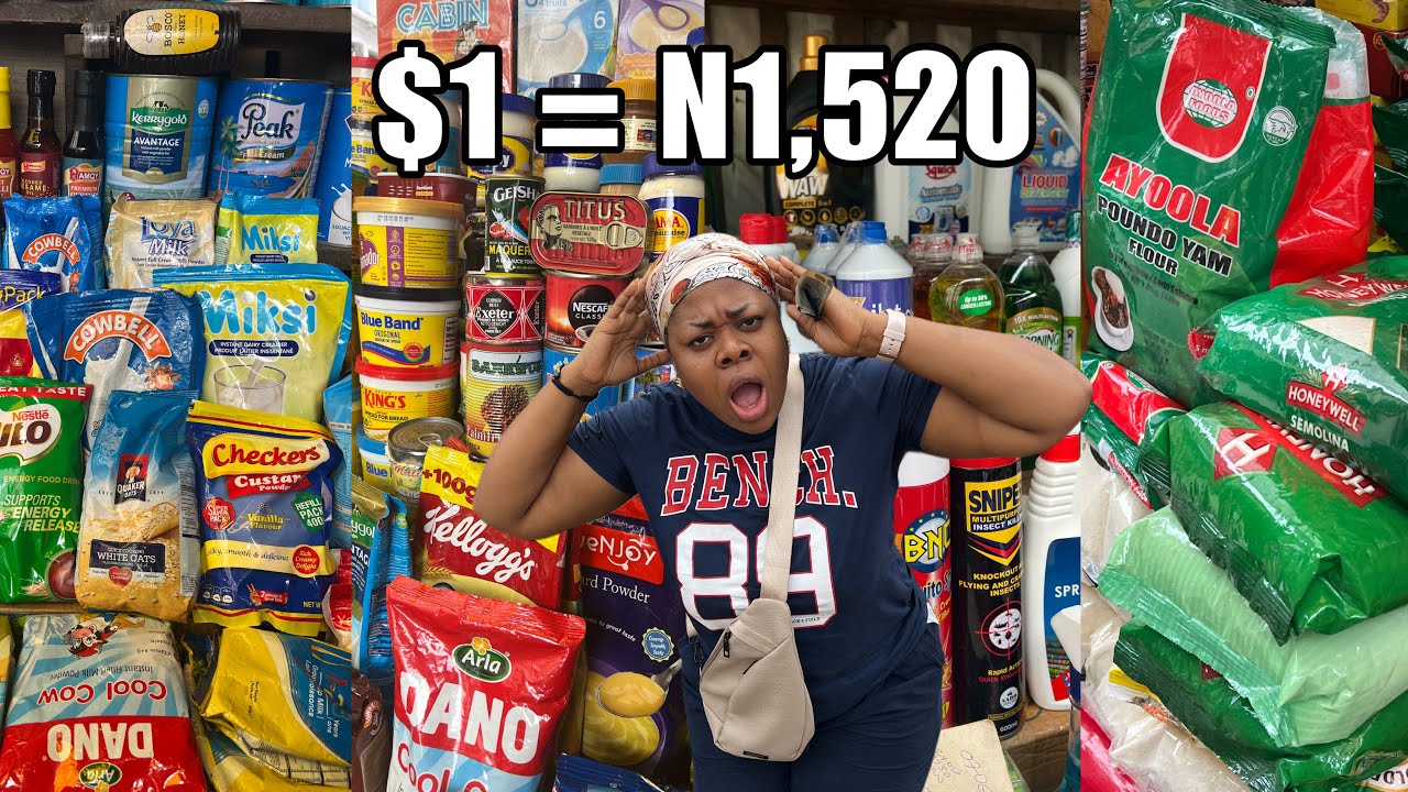 LAGOS IDUMOTA MARKET:The Worth Of N300,000 ($200) Food Items Right Now #groceryshoppinginnigeria 