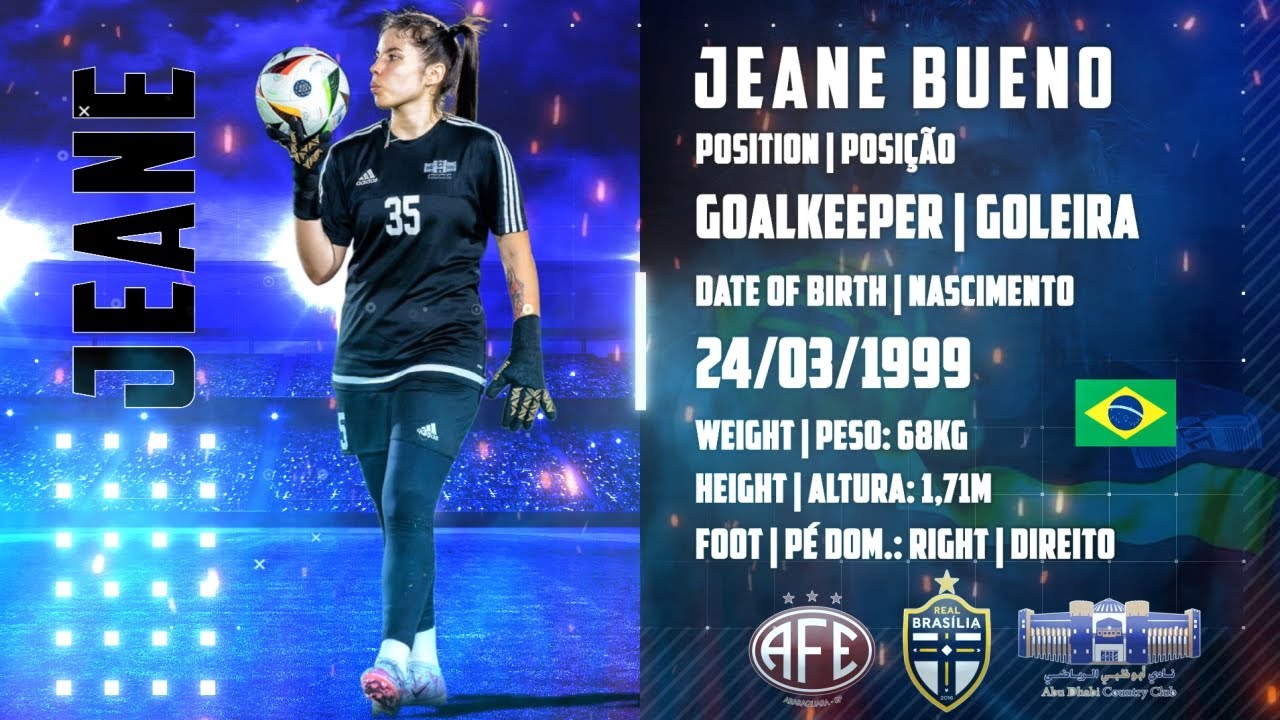 JEANE Bueno ⚽ Goalkeeper | Goleira ⚽ Highlights 2024/25