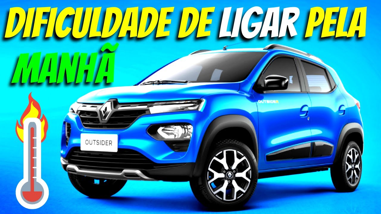⚠️ RESOLVIDO | KWID com dificuldade de PARTIDA pela MANHÃ