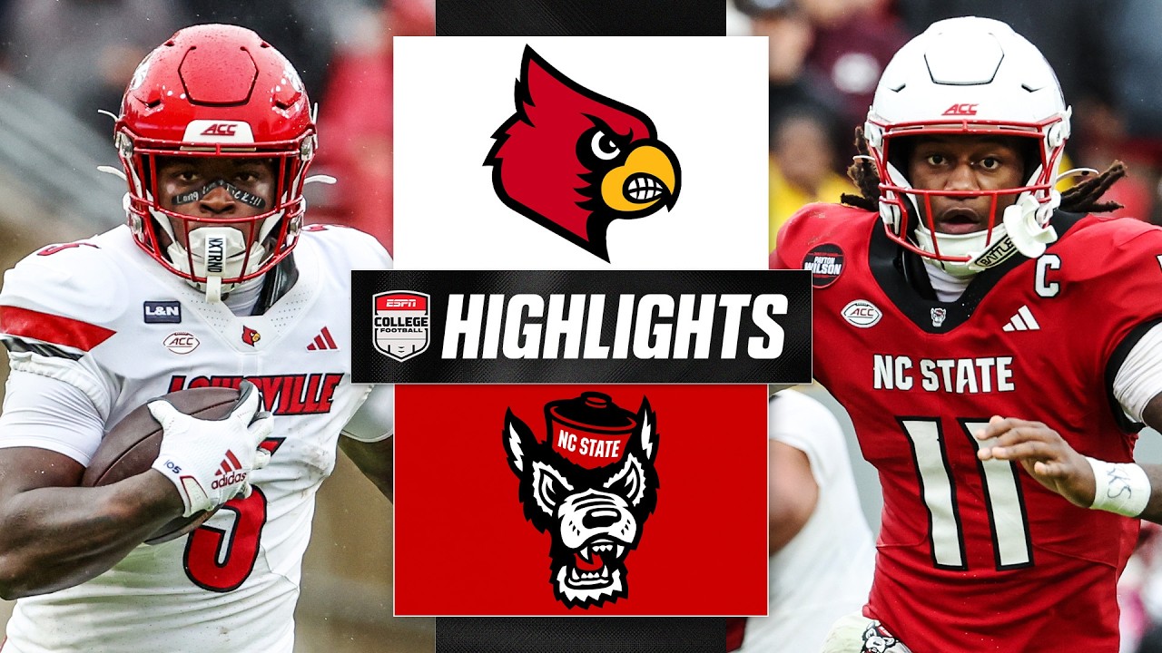 Louisville Cardinals vs. NC State Wolfpack | Full Game Highlights | ESPN College Football