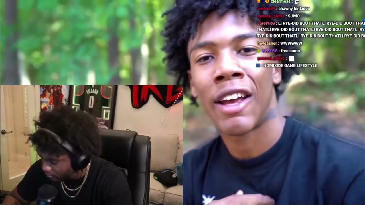 YourRage Reacts to Glokk40Spaz - Bad Man,I Choose Violence and Free Sumo