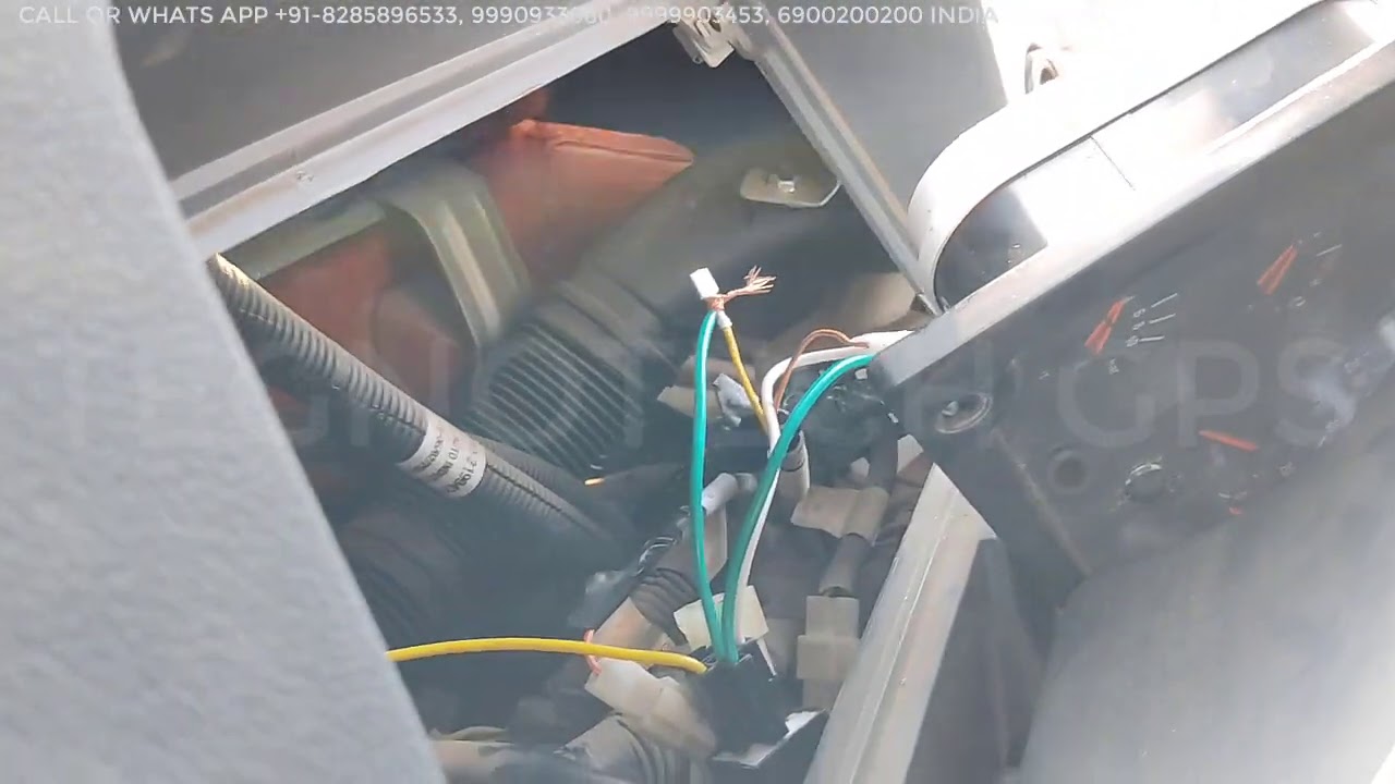 Как установить GPS-трекер на любой грузовик | GPS-трекер Tata 1412 | Tegnotech GPS