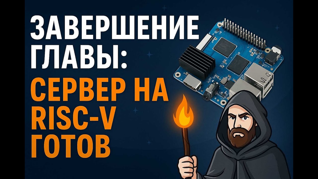 🔥 Финал великого пути: Orange Pi RV2 как локального сервера🔥