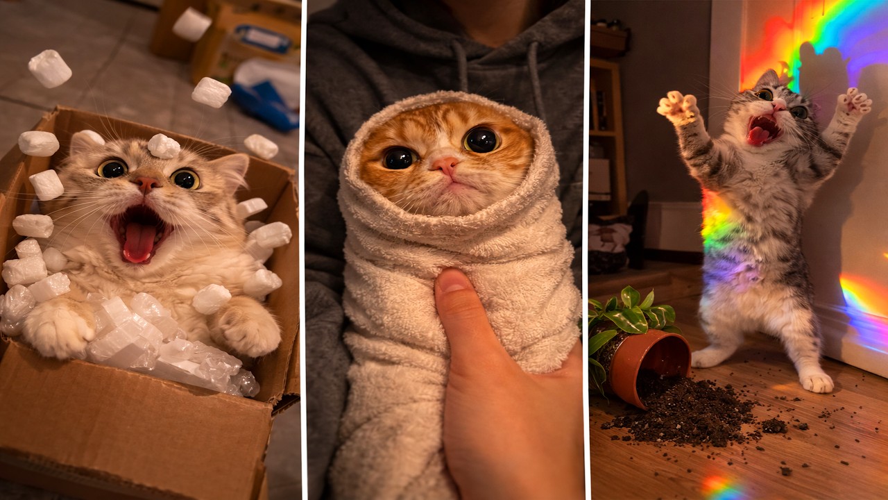 Bruschimichis | La Mejor Compilación de Gatos Graciosos
