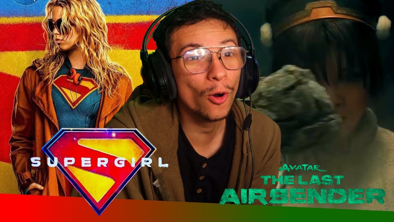 SUPERGIRL y AVATAR: The Last Airbender Season 2 | REACCI&Oacute;N a los Trailers