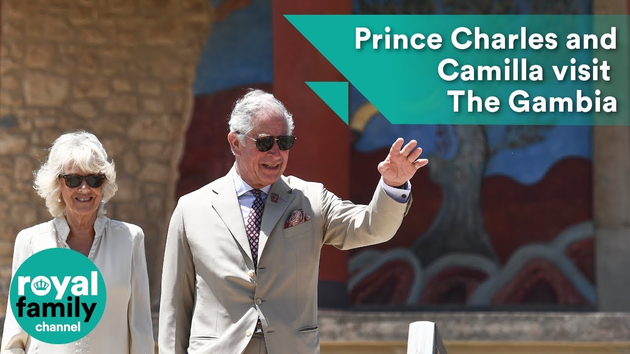 Prince Charles and Camilla visit The Gambia