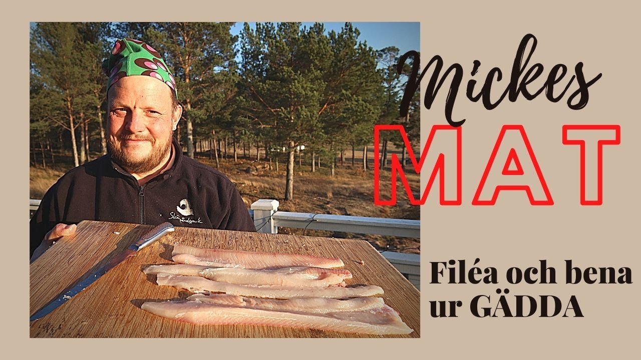 MICKES MAT - Filéa och bena ur gädda