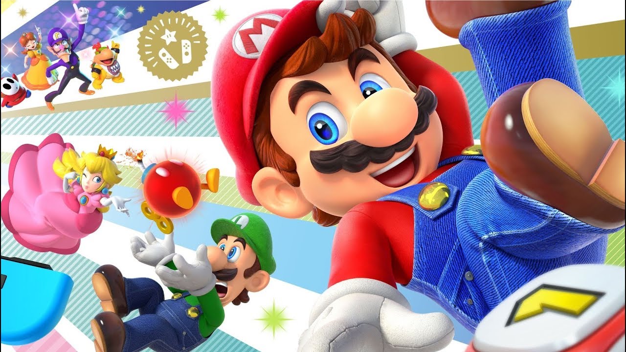 Super Mario Party - River Survival - Mega Blooper - Funny Games for Kids (Nintendo Switch)