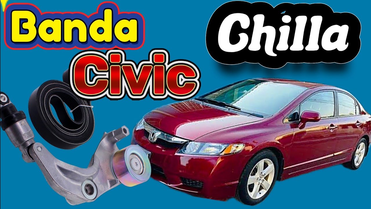 Honda Civic 1.8 Ruido en Banda Tensor Dañado Tira Aceite Solución