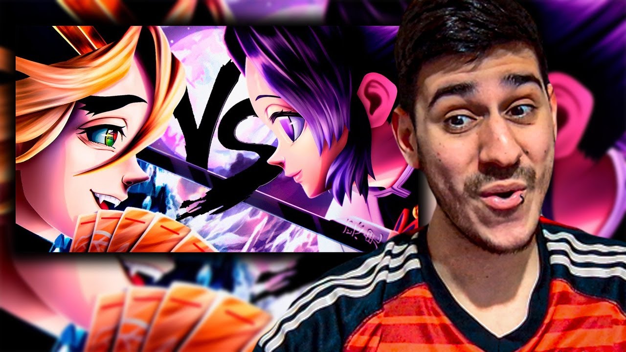 REACCIONANDO a Shinobu vs Douma Rap (Parte 3) | Kyba ft. faunotears ​