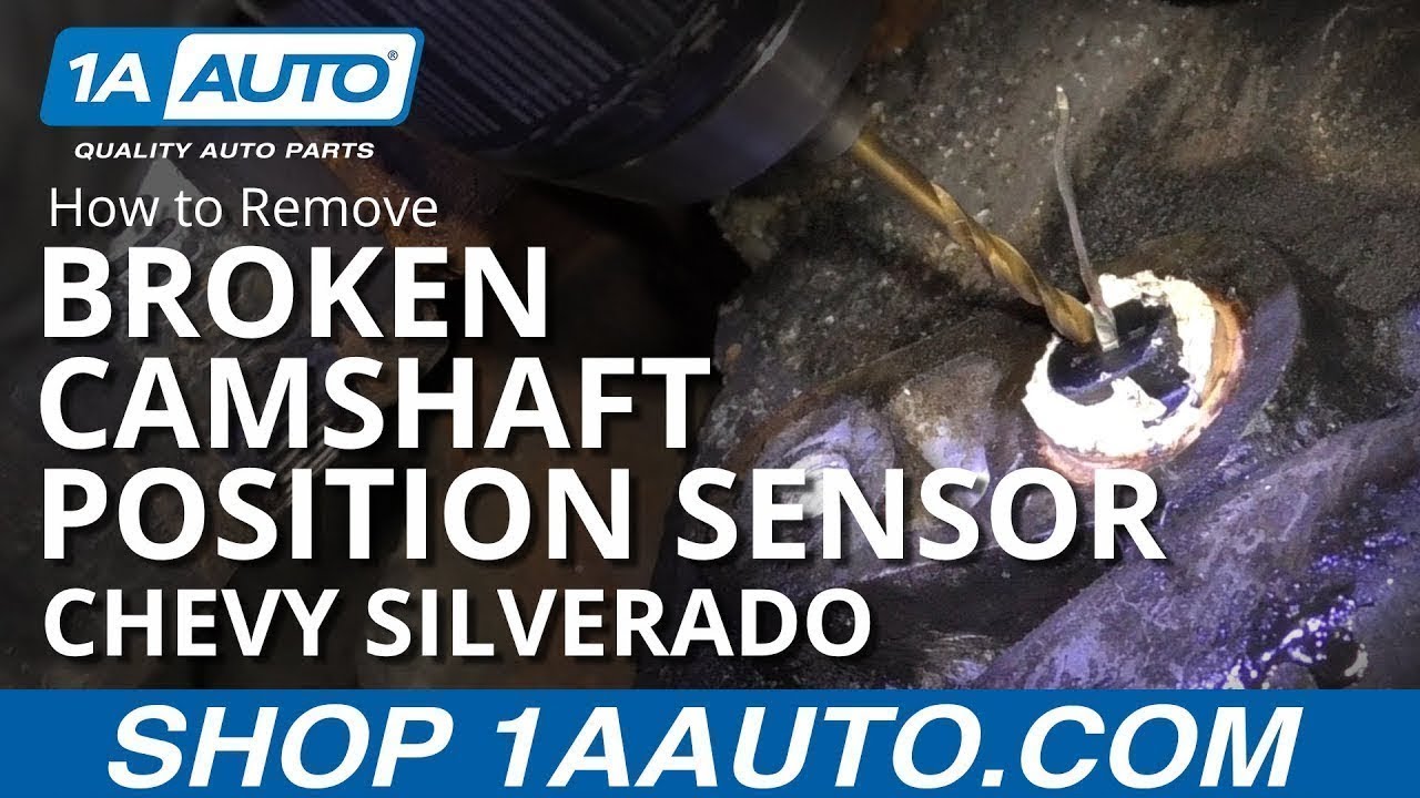 How to Remove Broken Camshaft Position Sensor 07-13 Chevy Silverado