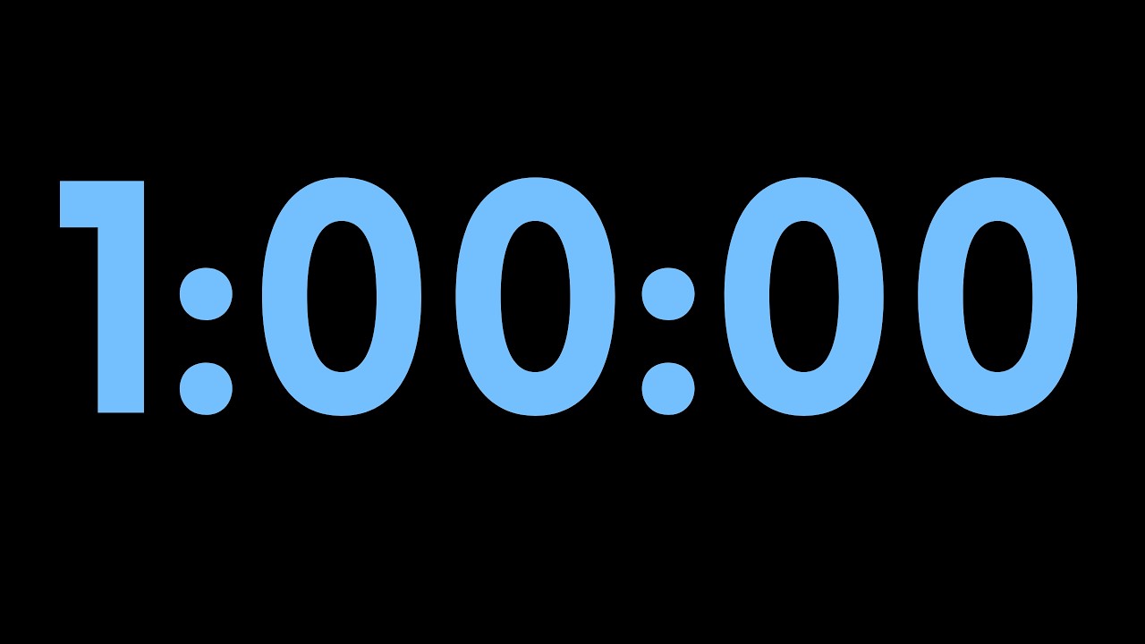 1 Hour Timer Study Focus