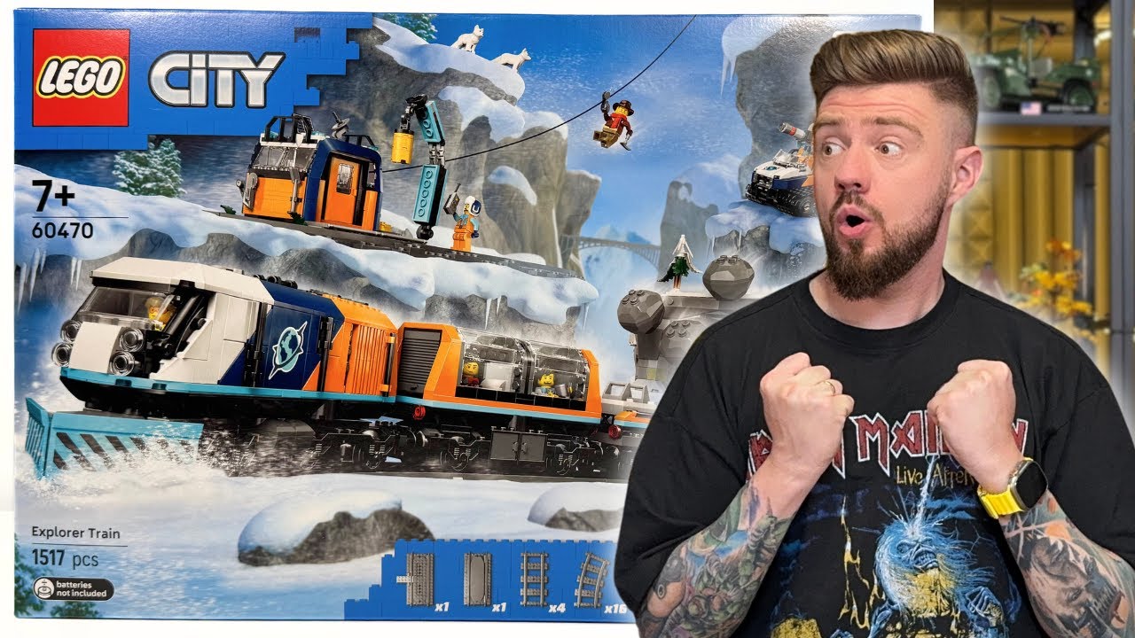EKSPRES POLARNY ARKTYCZNYCH ODKRYWCÓW ❄️ LEGO CITY 60470 RECENZJA