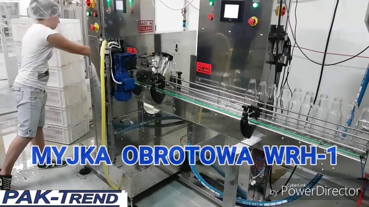 Myjka butelek, płuczka butelek WRH-1 PAK-TREND