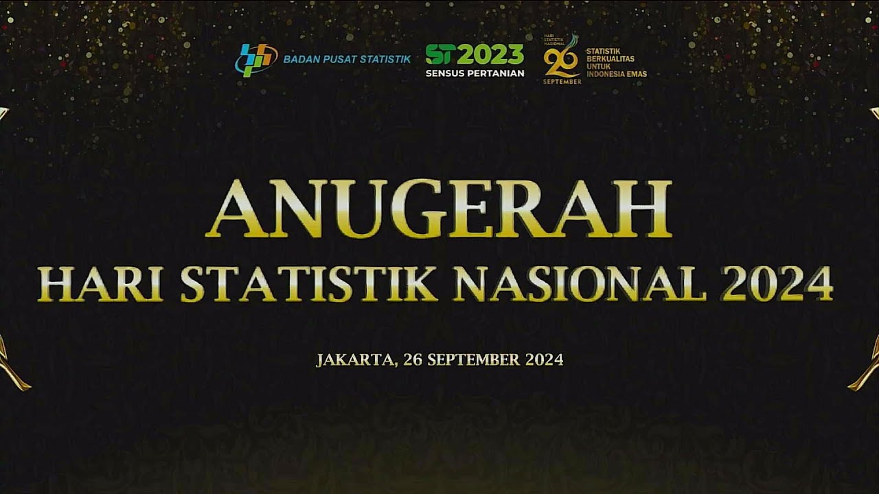 Anugerah Hari Statistik Nasional 2024
