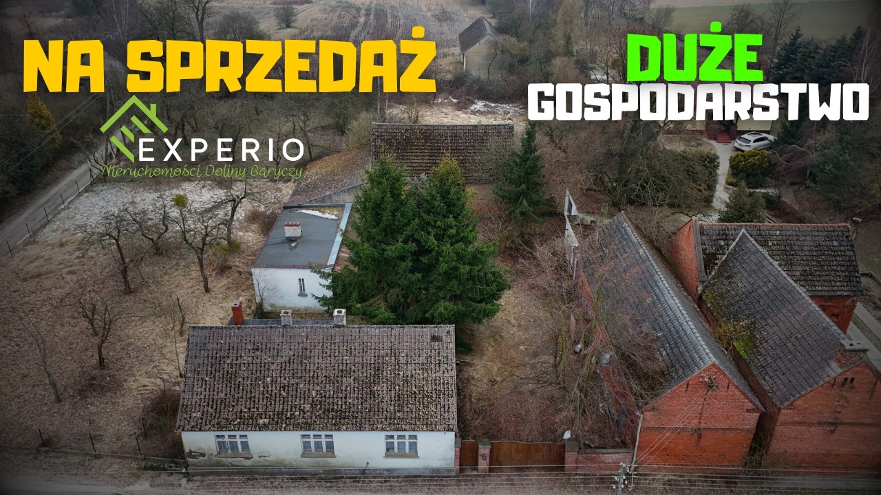 Dom z zabudowaniami gospodarczymi - Jawor, Dolina Baryczy