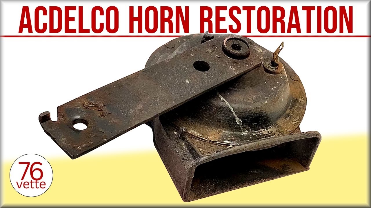 Restoring Chevy Delco Remy 2-Tone Horns