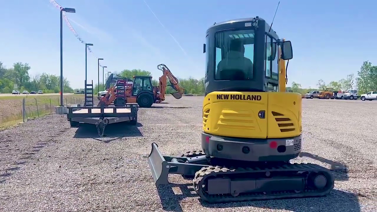 2019 New Holland E30C Mini Excavator