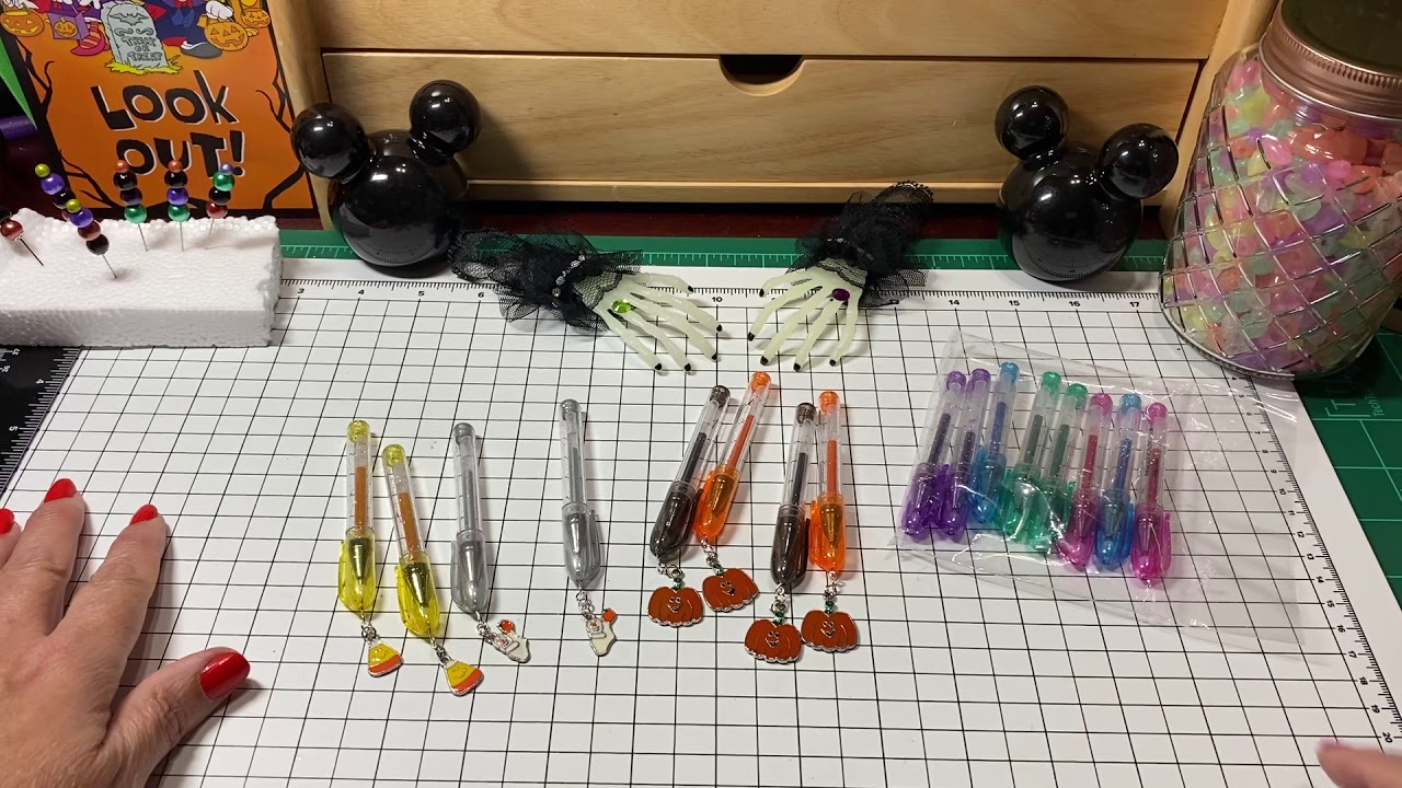 Mini Pens with Charms