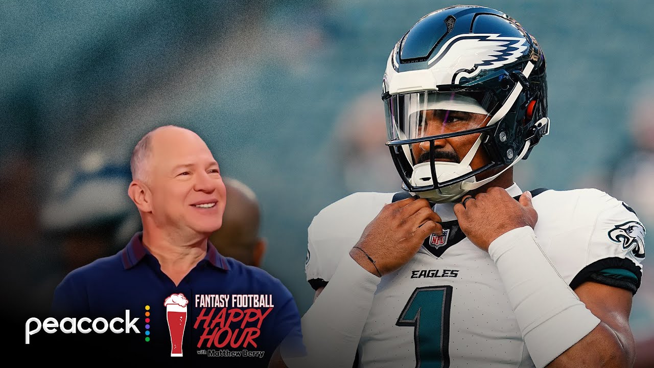 QB Tiers: Hurts, Burrow, Love; Superflex Strategies | Fantasy Football Happy Hour (FULL SHOW)
