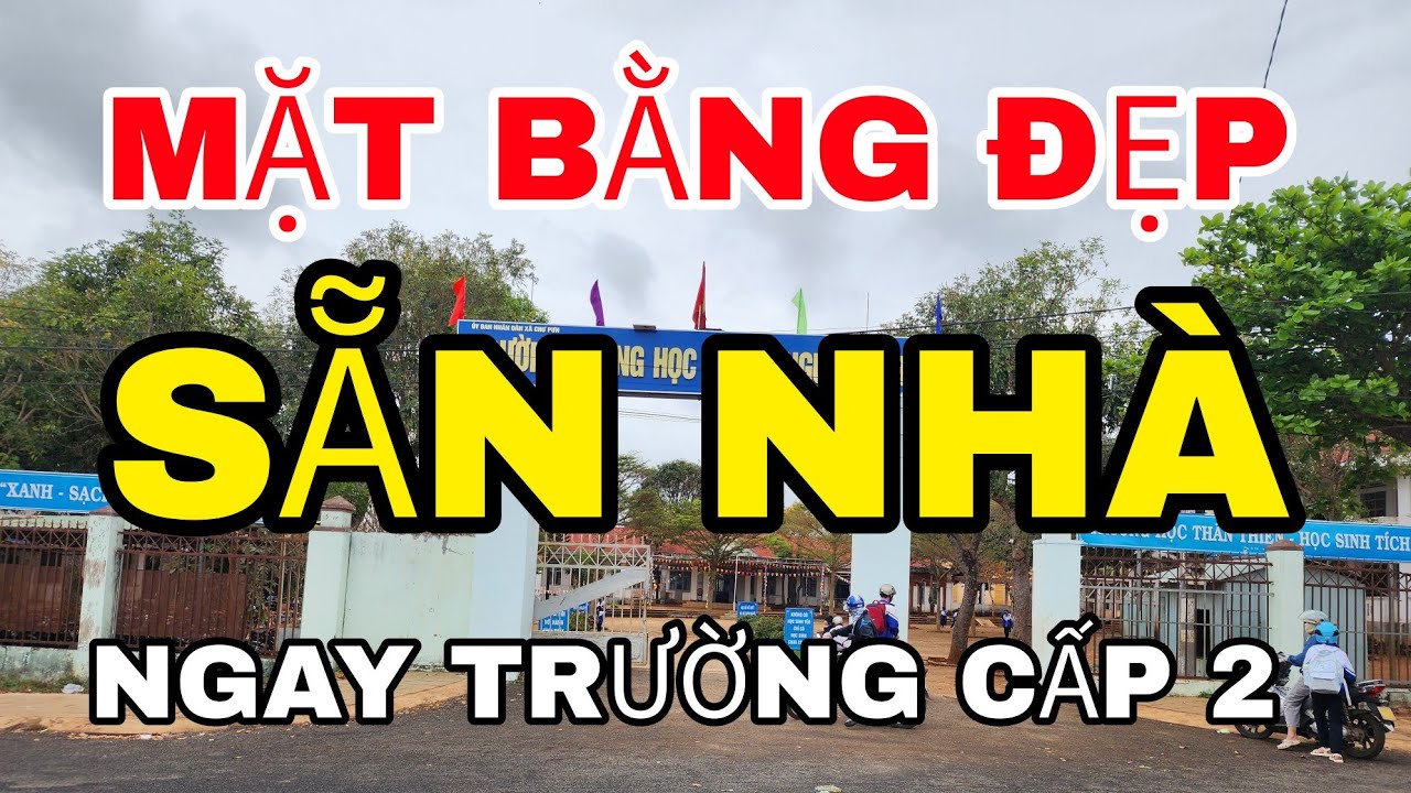 Mặt bằng kinh doanh đẹp ngay cổng trường học cấp 2 sẵn nhà tại huyện chưpưh gia lai