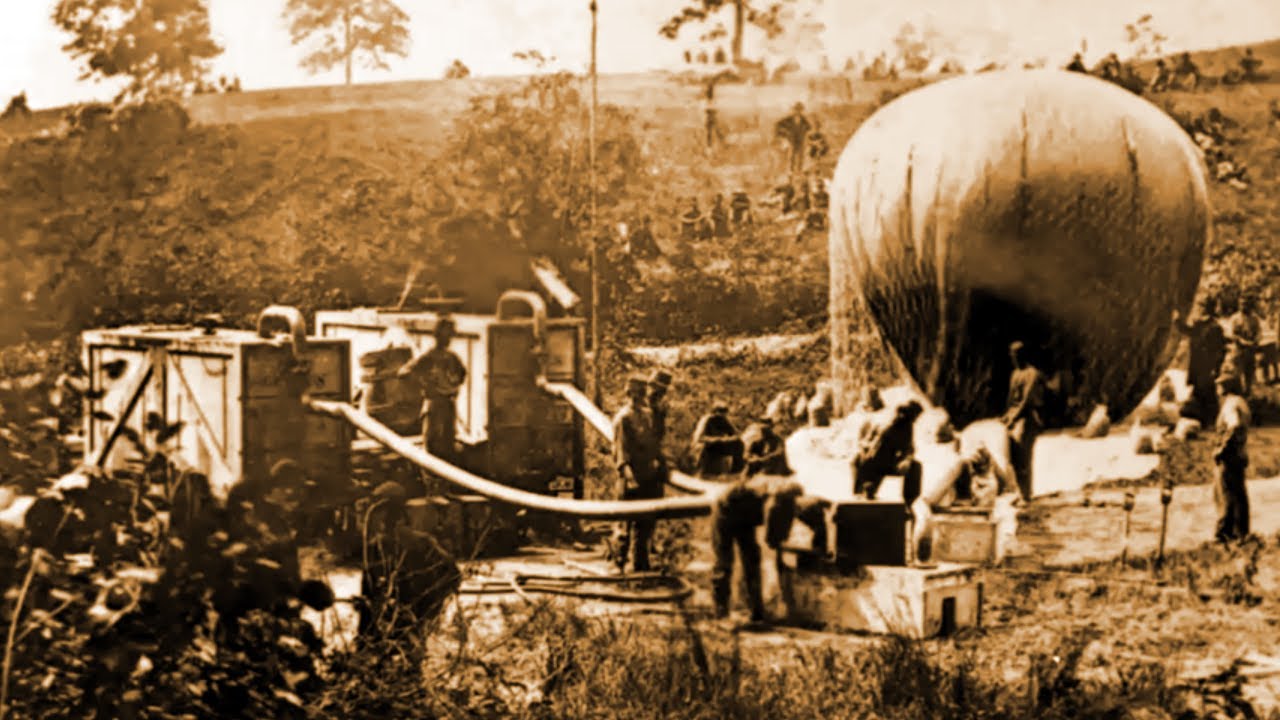 The Origins of Real Time Aerial Reconnaissance - Telegraph from a Balloon