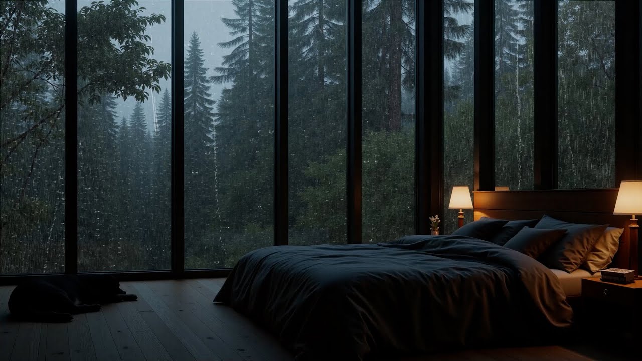 Écouter le bruit de la pluie pendant trois heures peut vous aider à vous endormir plus facilement