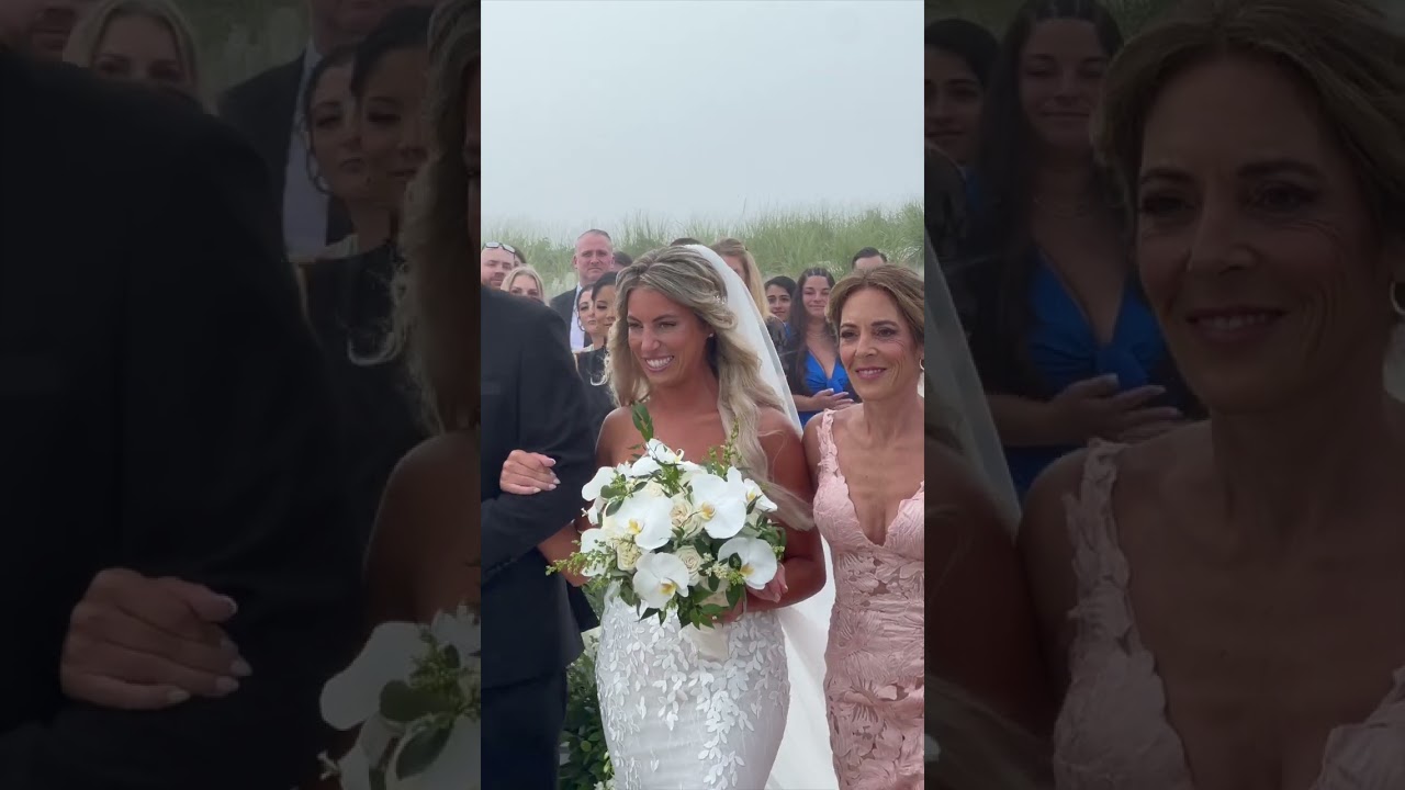 A beach wedding #weddingcontent