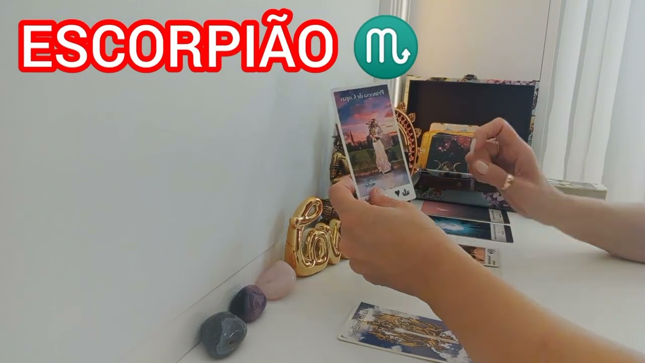 ESCORPIÃO ♏Vc está sendo guiado e  direcionado pra essa conquista// Tendo coragem e iniciativa.