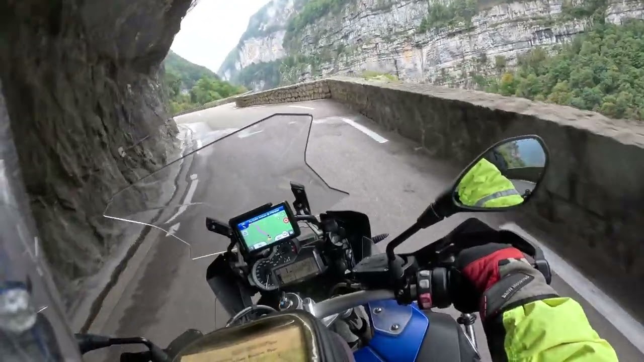 Gorges de la Bourne - Διασχίζοντας έναν μπαλκονάτο δρόμο σέ ένα Γαλλικό φαράγγι #bmwmotorrad  #jefe